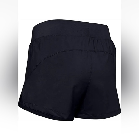 Under Armour Womens Launch Stretch Woven Shorts Black Size L MSRP $35 - Picture 4 of 8